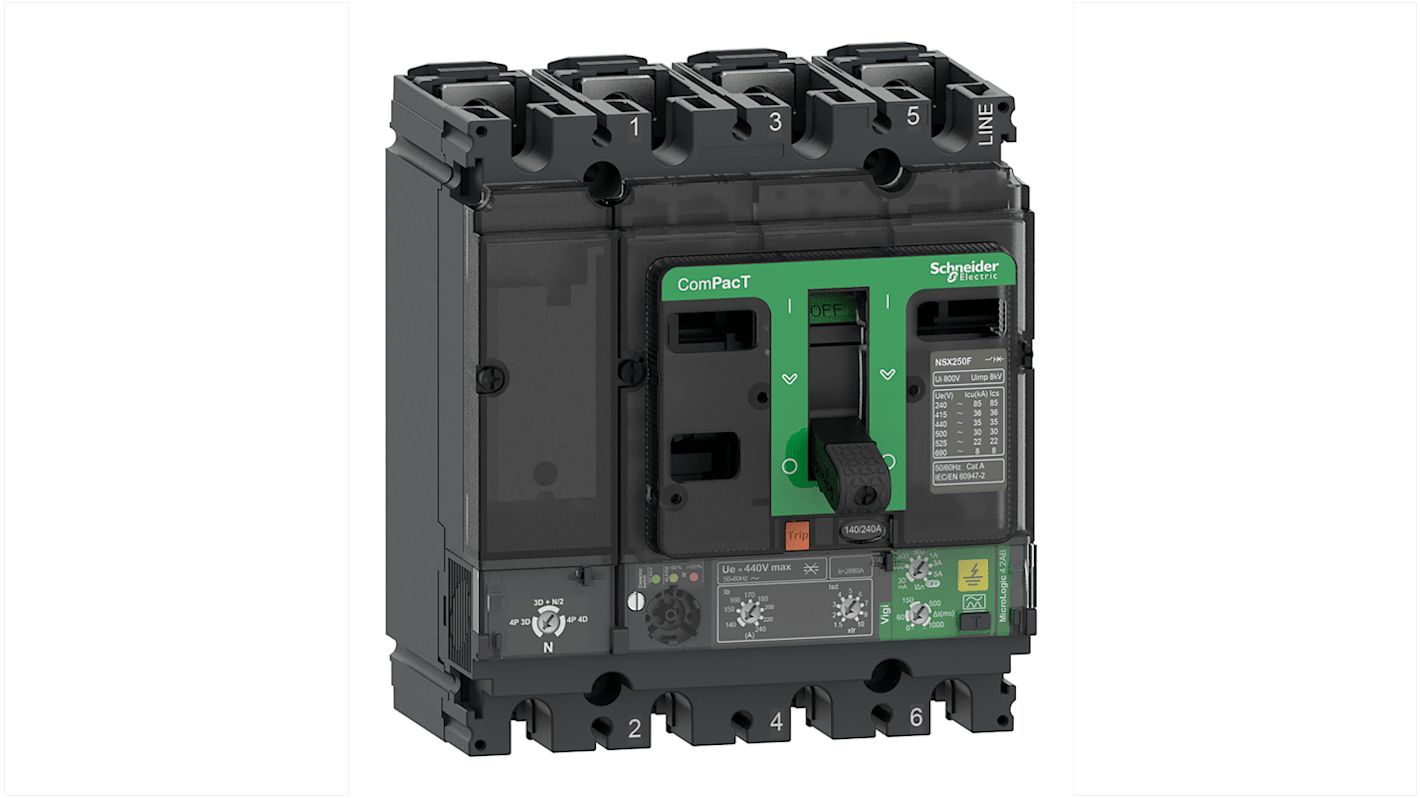 Schneider Electric 440V ac Circuit Breaker Circuit Trip for use with Circuits