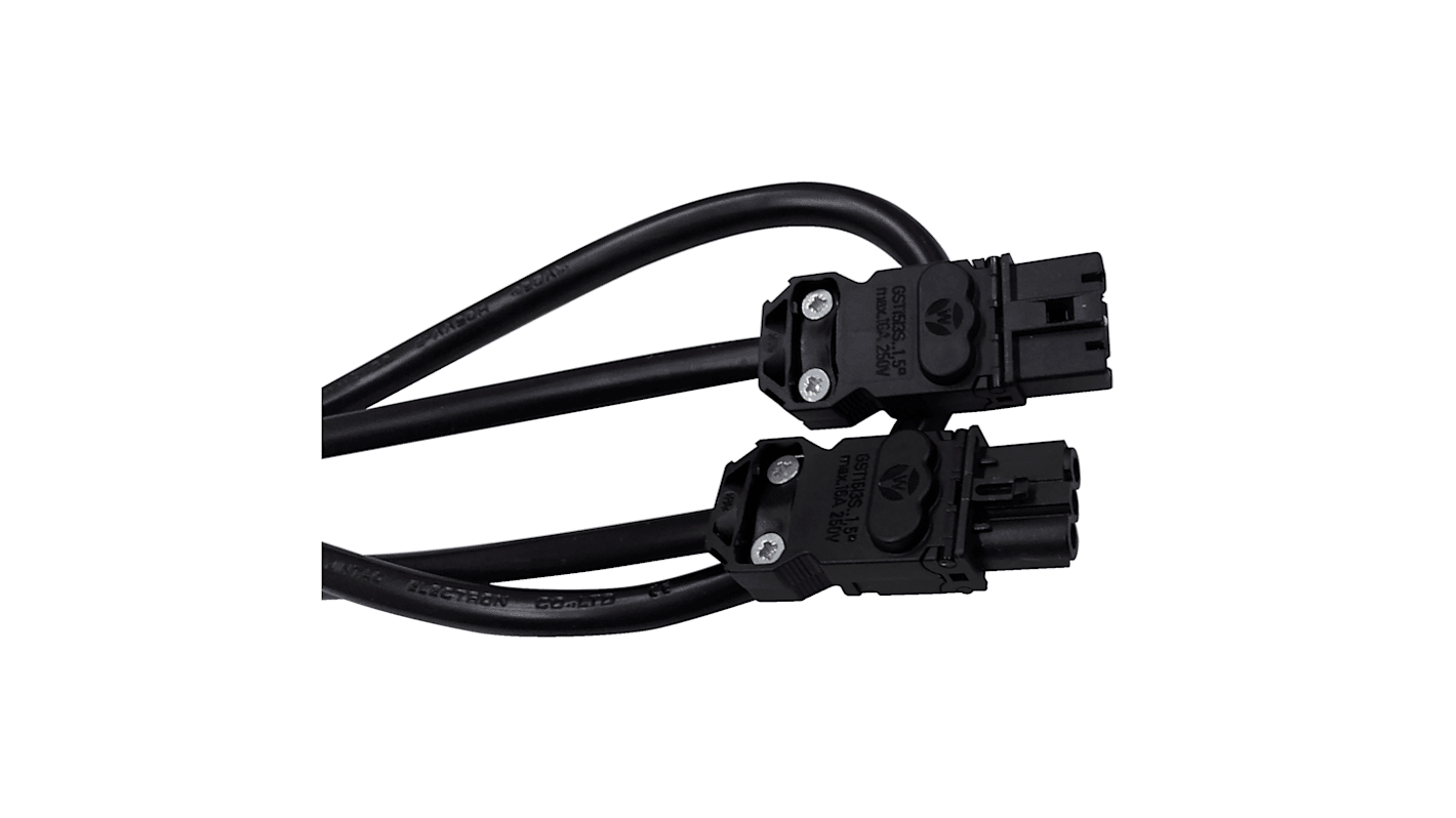 Cable para LED Schneider Electric Conexión para Lámparas LED multifijación IEC, 1.5m