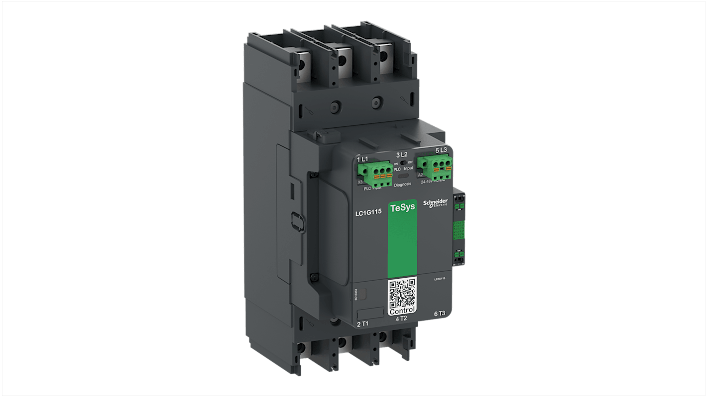 Stycznik 24 → 48 V AC/DC Schneider Electric styki: 3 110 kW 305 A 3NO