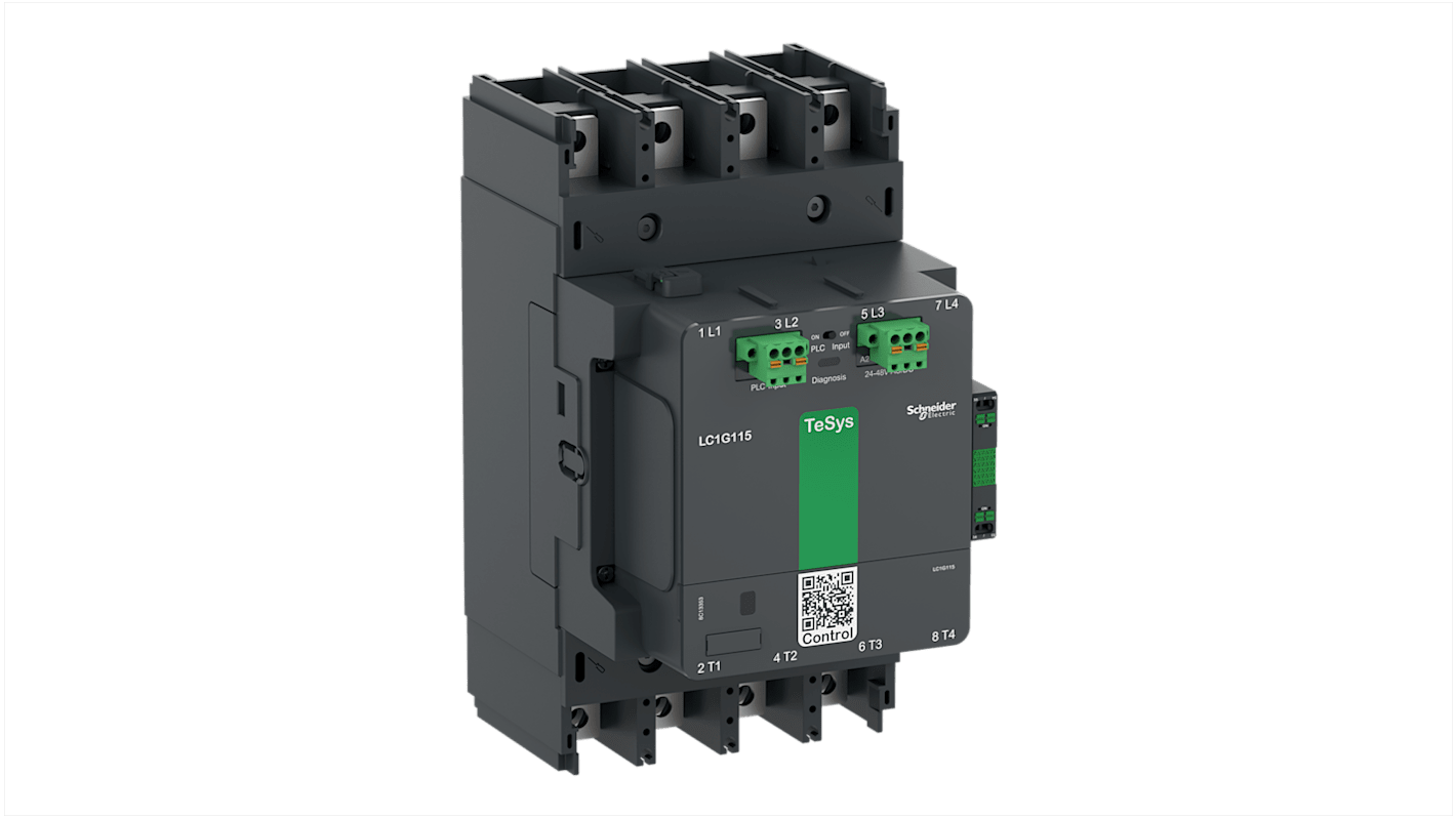 Stycznik 48 → 130 V AC/DC Schneider Electric styki: 4 150 KM 305 A 4NO
