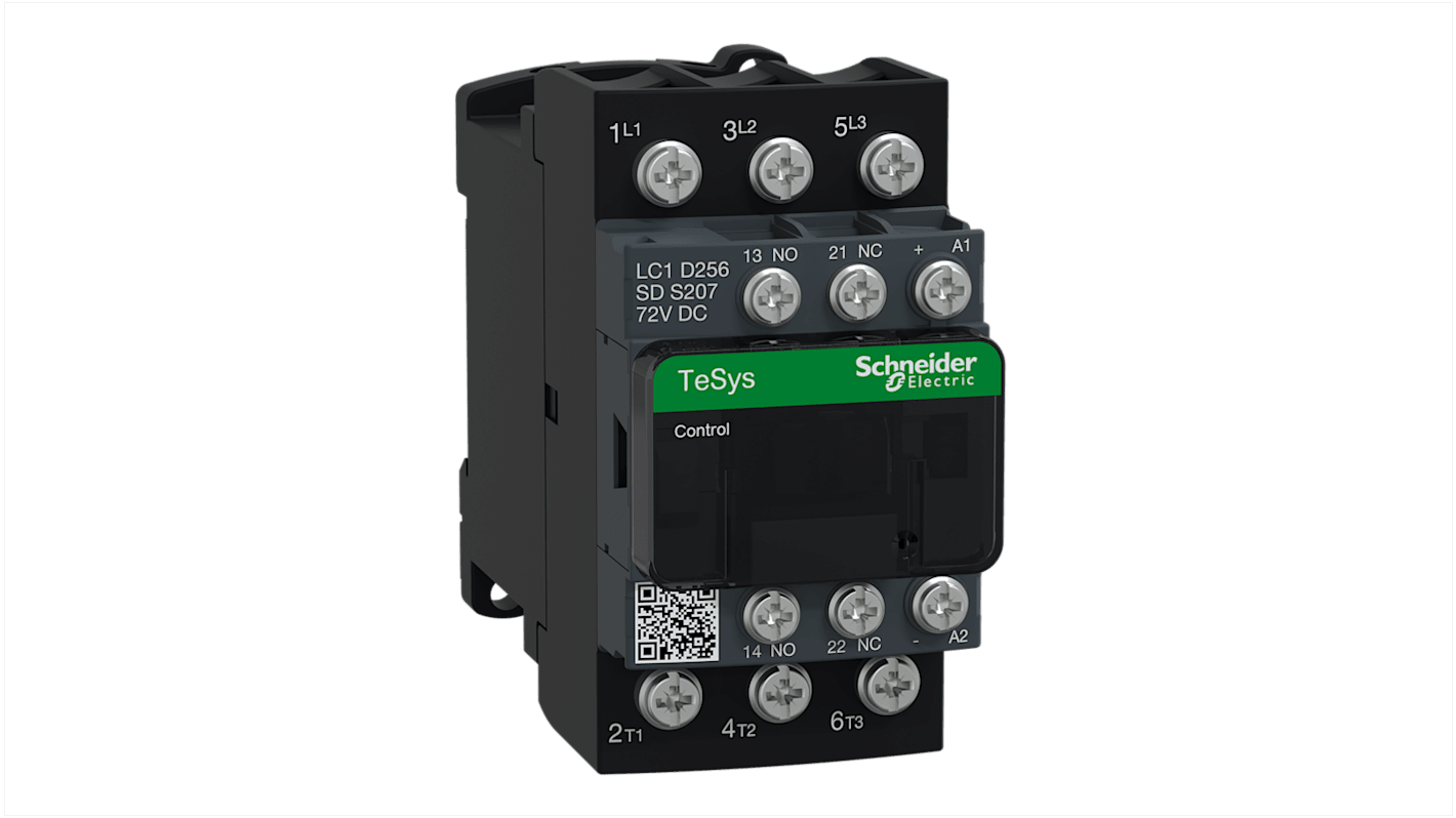 Stycznik 72 VDC Schneider Electric styki: 3 15 kW 40 A 3NO