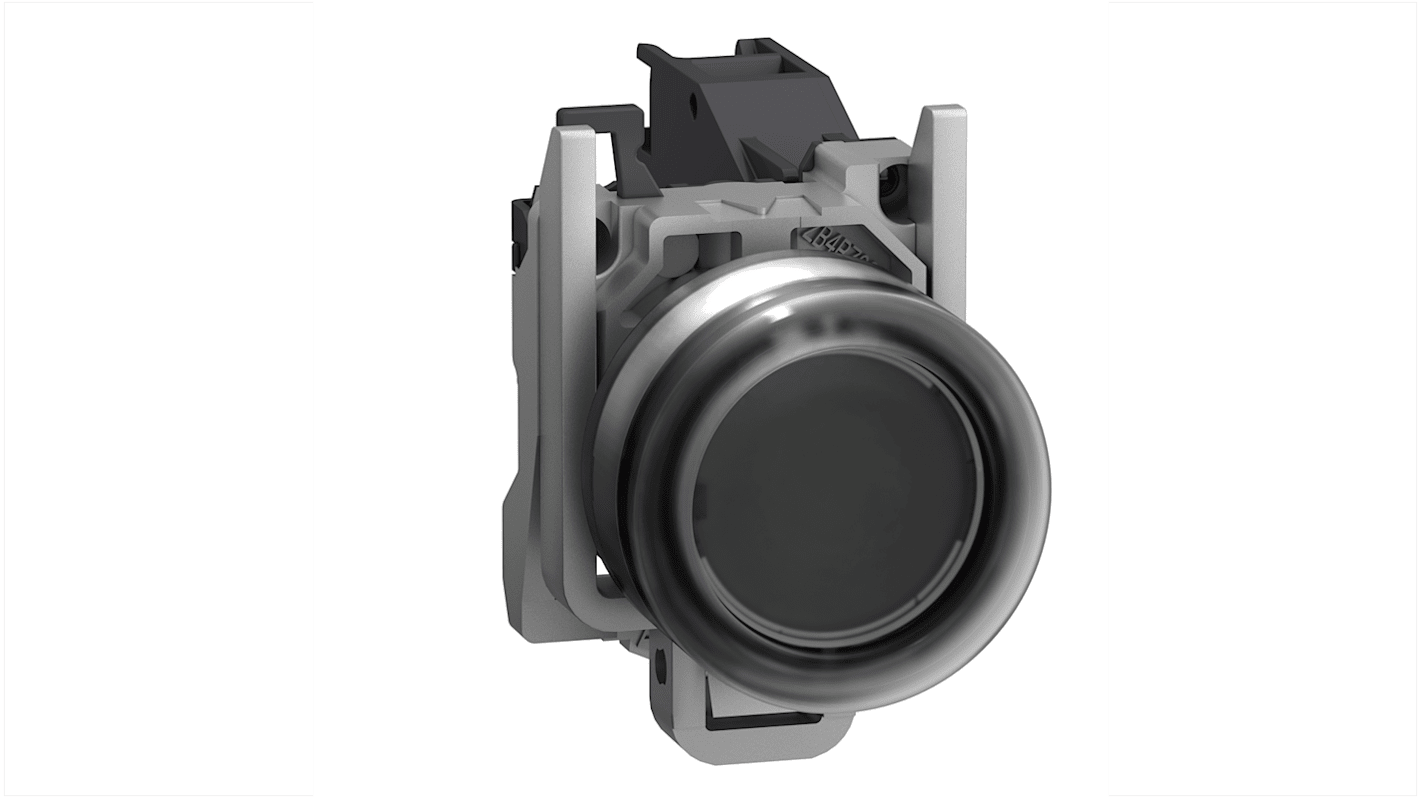 Schneider Electric XB4 Series Push Button Complete Unit, Slow Break, Panel Mount, 22.5mm Cutout, 1 NO, IP66