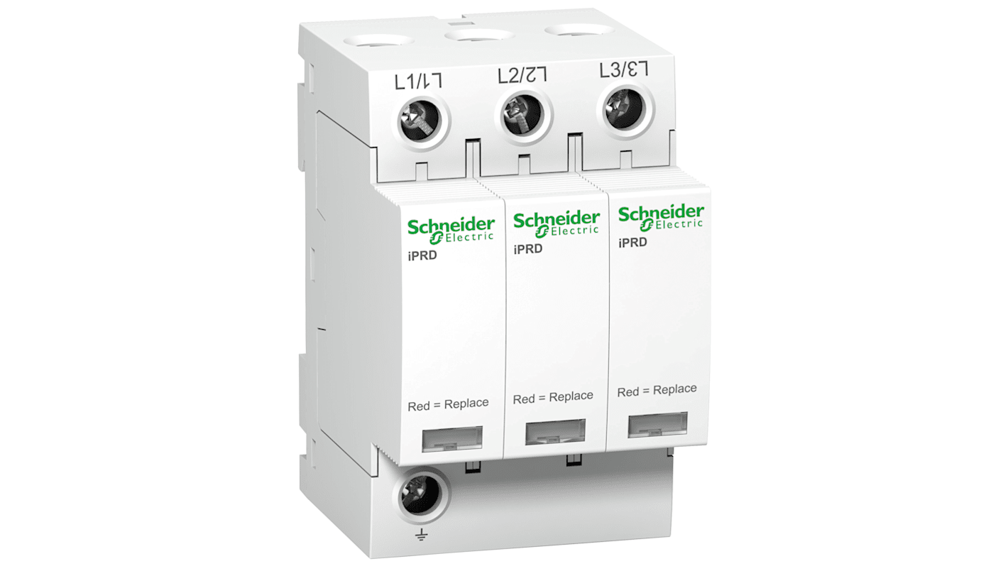 Scaricatore di sovratensione A9L20321, Monofase fasi, max 20kA, 460V (Volts), A clip Acti9 iPRD20r