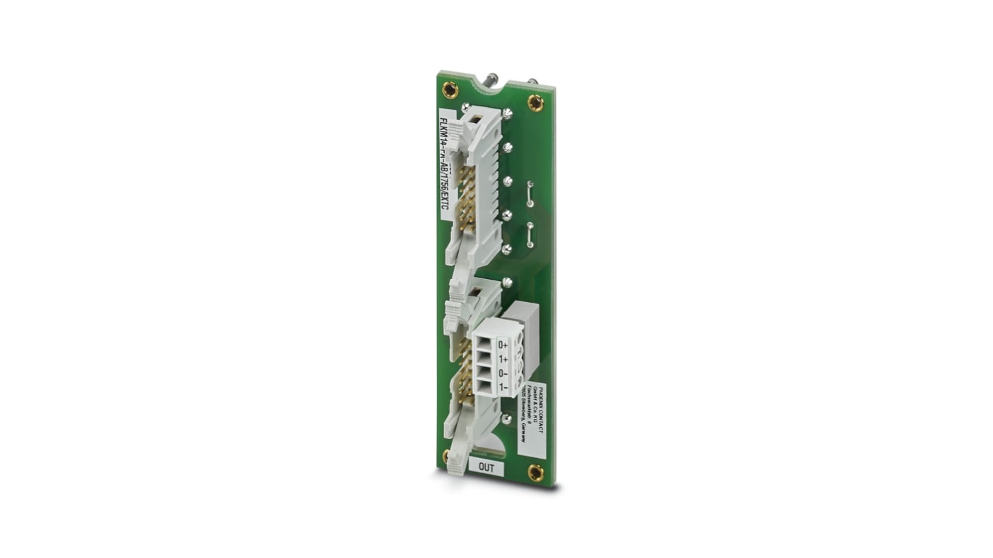Phoenix Contact 前适配器, 线规28 - 16 AWG, 用于ALLEN-BRADLEY ControlLogix, Honeywell PlantScape, 插入式安装, VARIOFACE系列