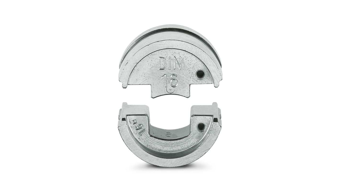 Phoenix Contact, CRIMPFOX-C Crimp Die, Cable Lug, Wire size 16mm²