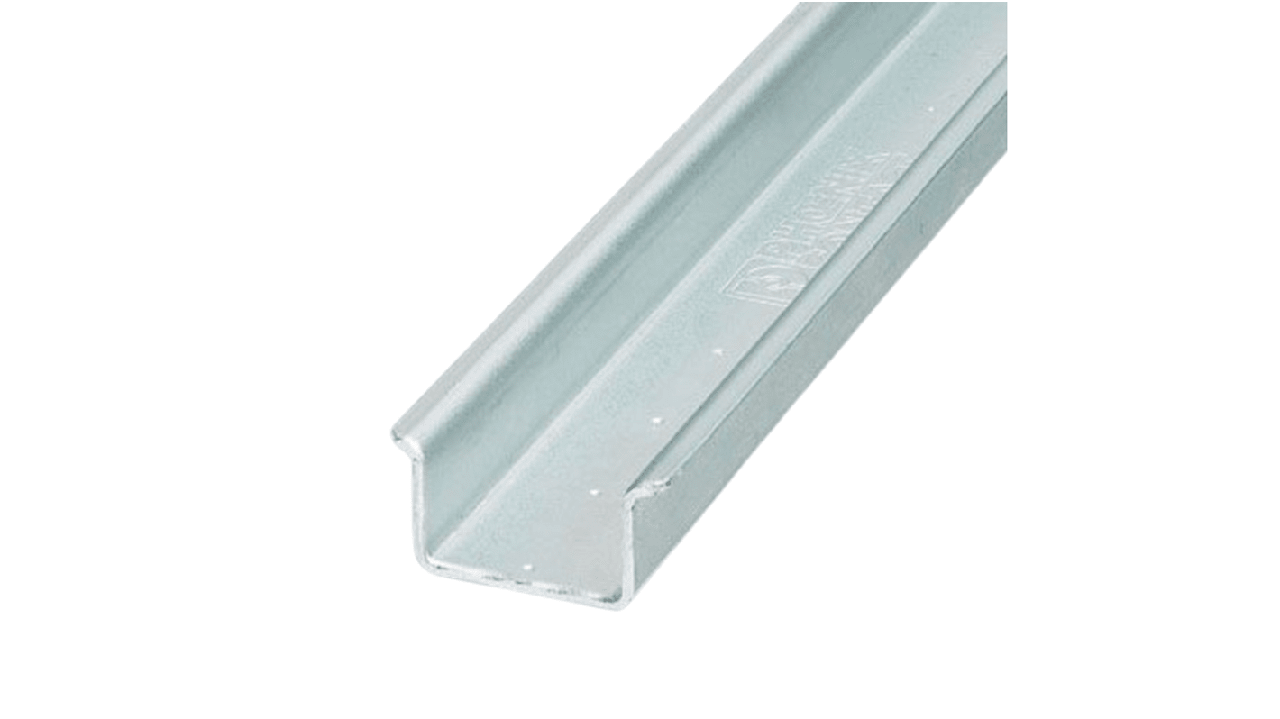 Phoenix Contact Steel Unperforated DIN Rail, 2000mm x 35mm x 2000mm