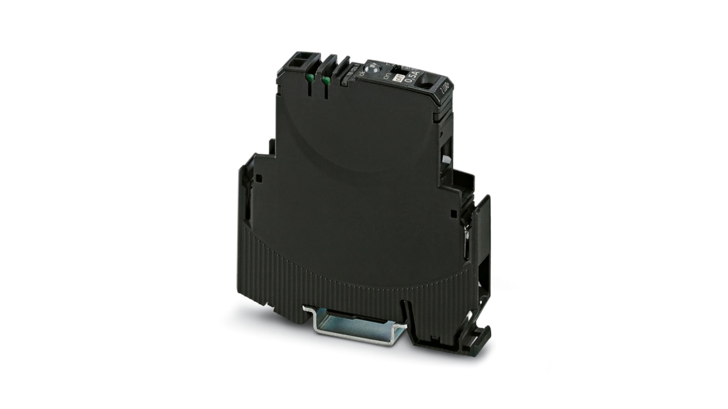 Phoenix Contact EC-E Electronic Circuit Breaker 500mA 24V EC-E4, 1 channels , DIN Rail