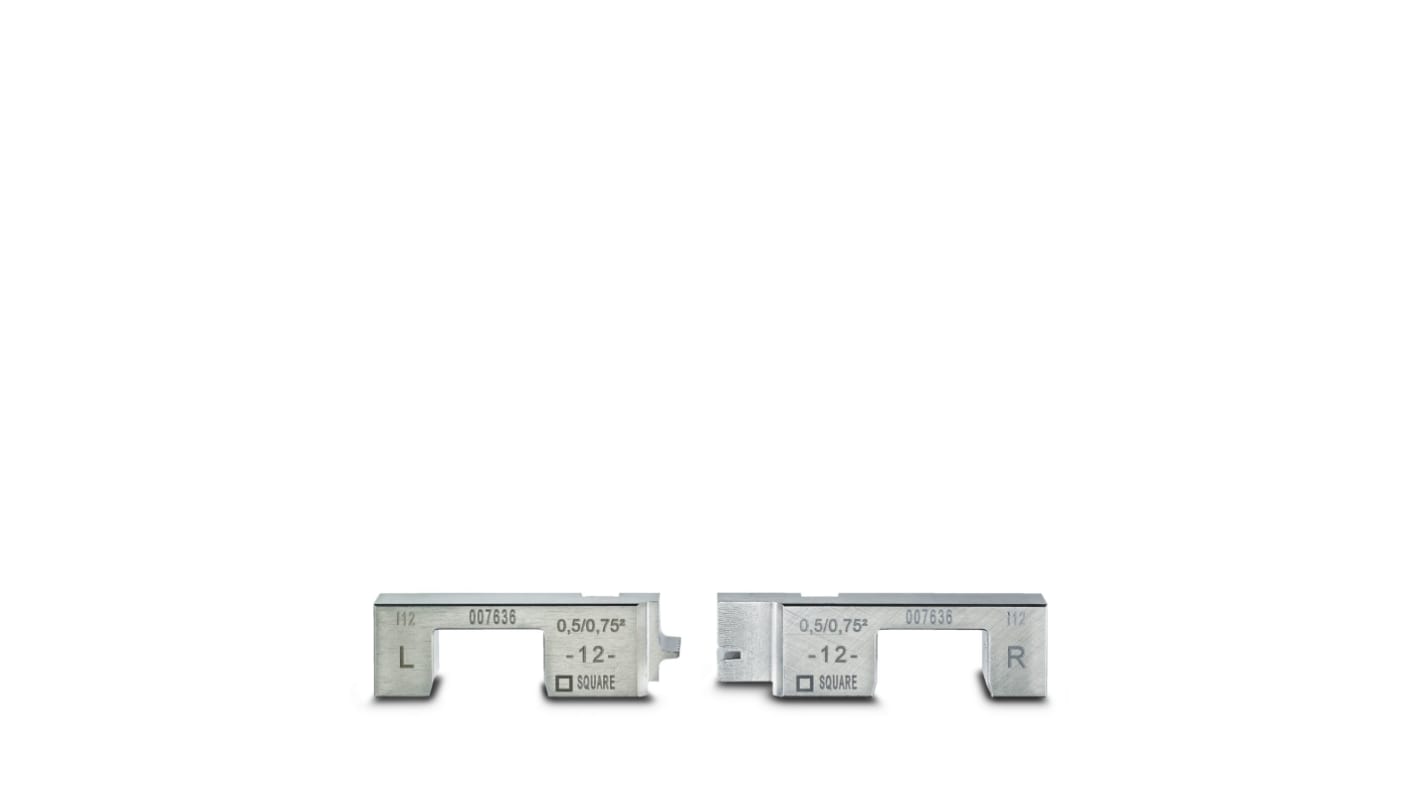Phoenix Contact, CF 1000 PB Crimp Die, Sleeve Connectors, Wire size 0.5 → 0.75mm²