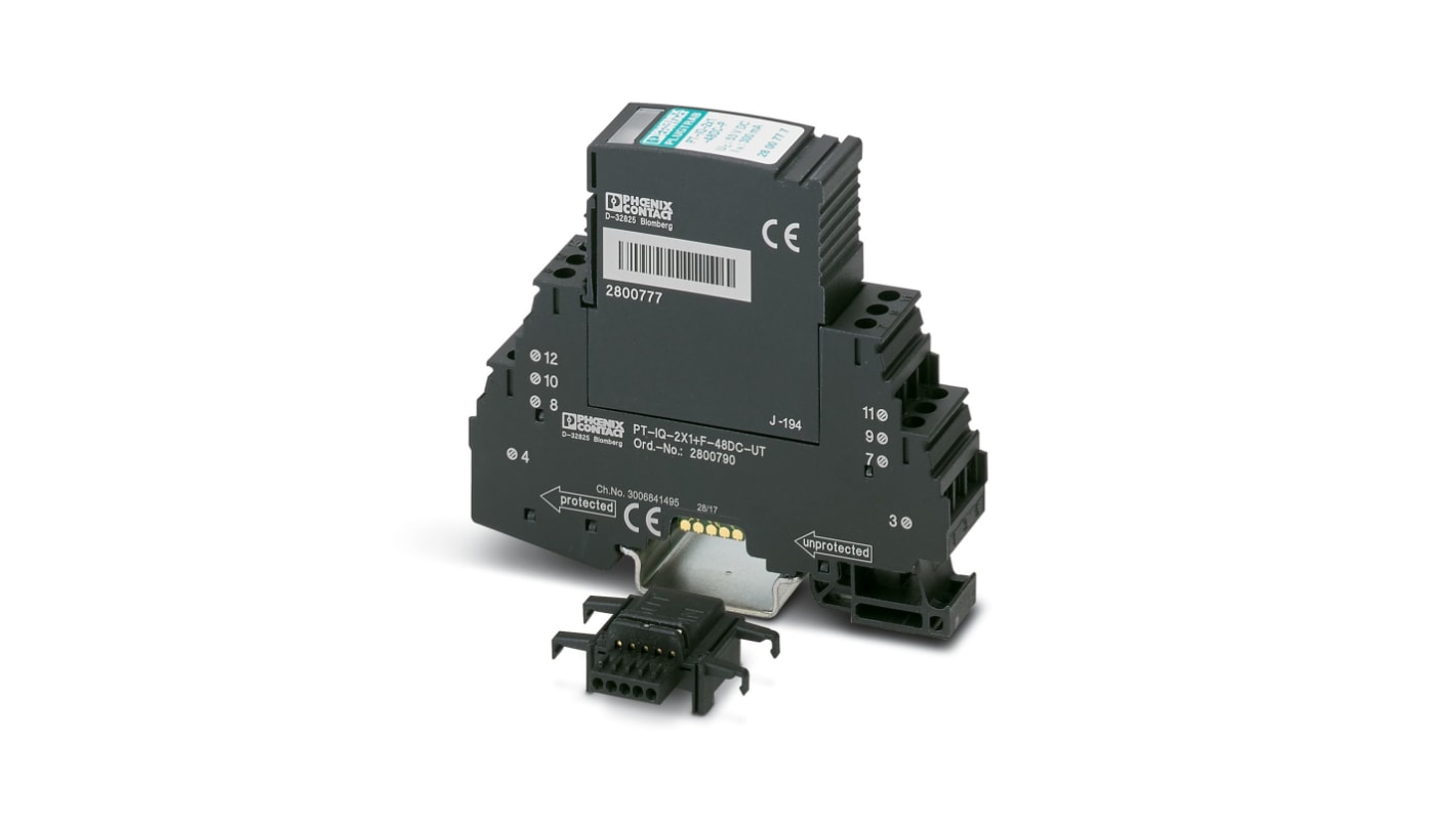 Phoenix Contact Surge Protector, DIN Rail Mount