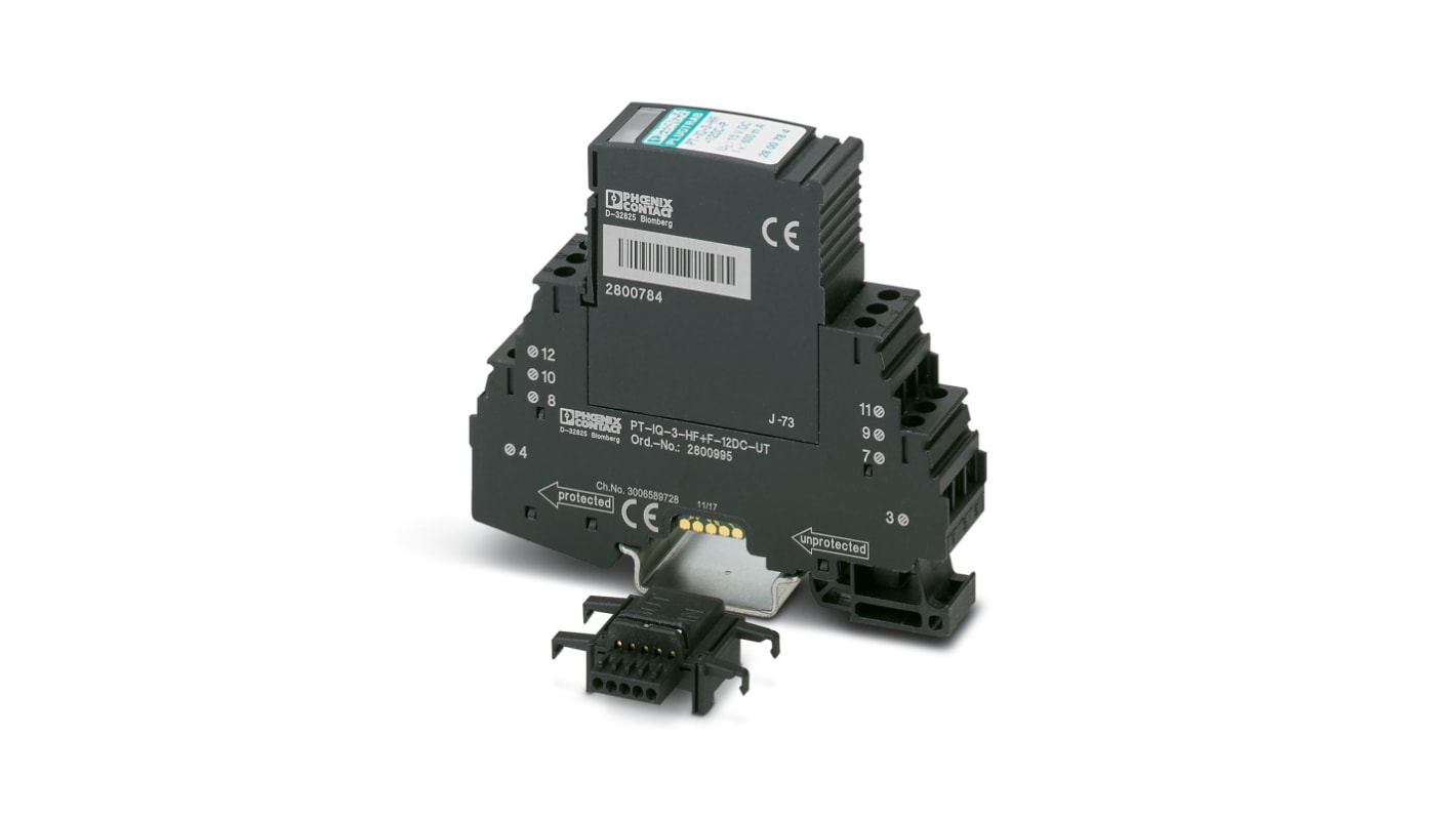 Phoenix Contact Surge Protector, DIN Rail Mount
