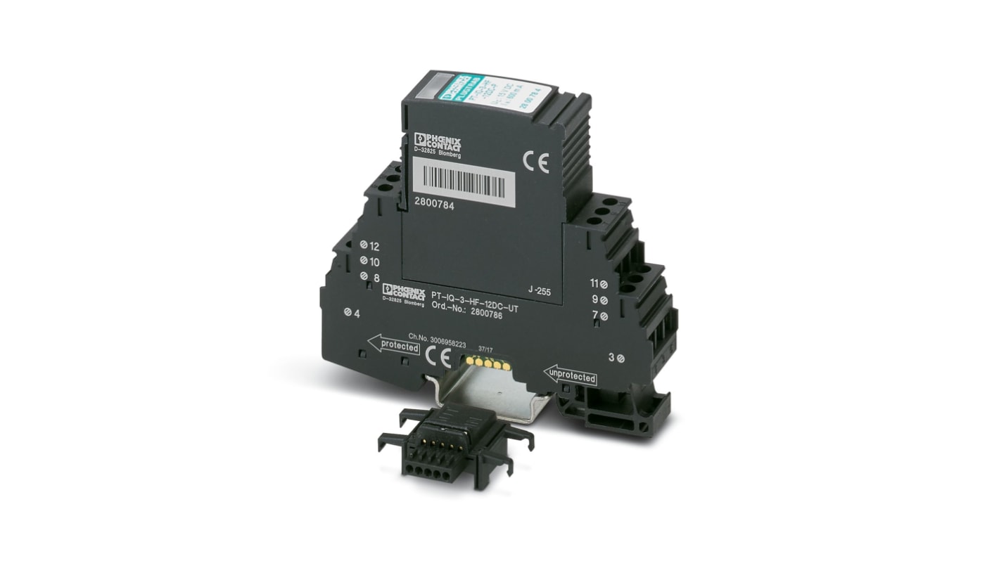 Phoenix Contact Surge Protector, DIN Rail Mount
