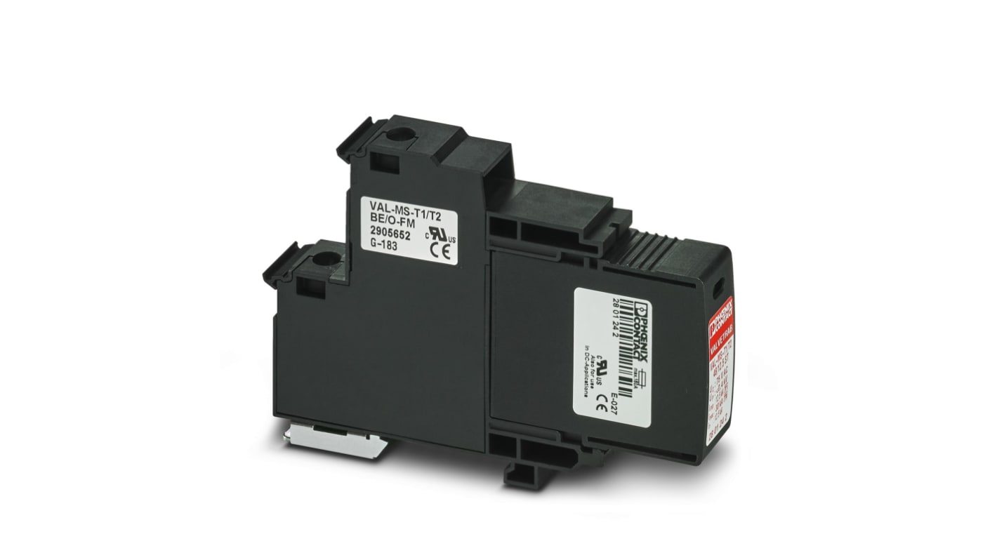 Phoenix Contact 1 Phase Surge Arrester, 400V (Volts), DIN Rail Mount