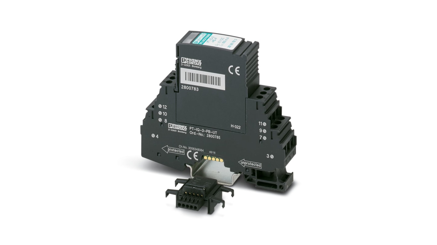 Phoenix Contact Surge Protector, DIN Rail Mount