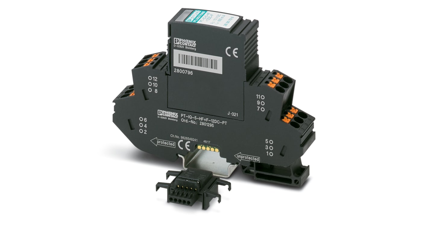 Phoenix Contact Surge Protector, DIN Rail Mount