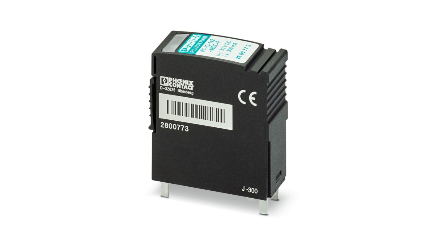 Phoenix Contact, PT Surge Protection Plug 48 VDC Maximum Voltage Rating