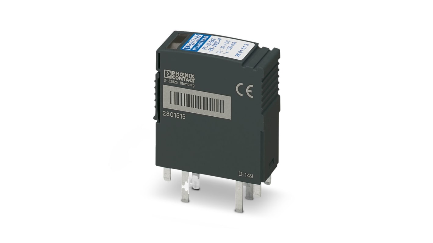 Phoenix Contact, PT Surge Protection Plug 24 VDC Maximum Voltage Rating