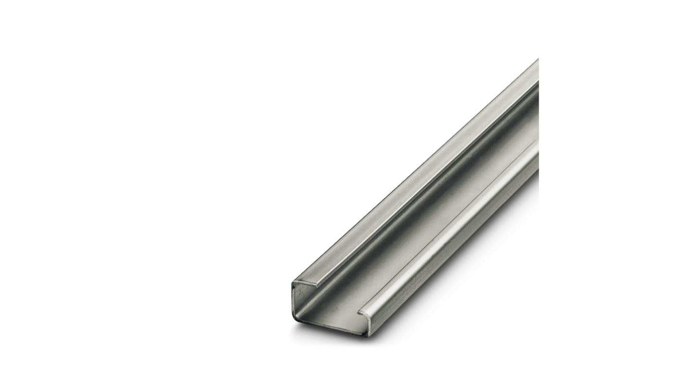 Phoenix Contact Steel Unperforated DIN Rail, 2000mm x 32mm x 2000mm