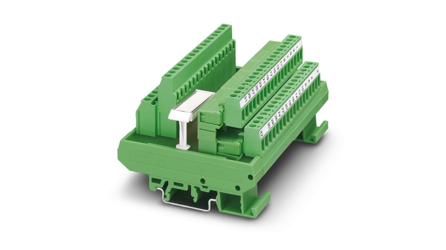 Phoenix Contact VARIOFACE Series 16-Contact Female Interface Module, DIN Rail Mount, 3A