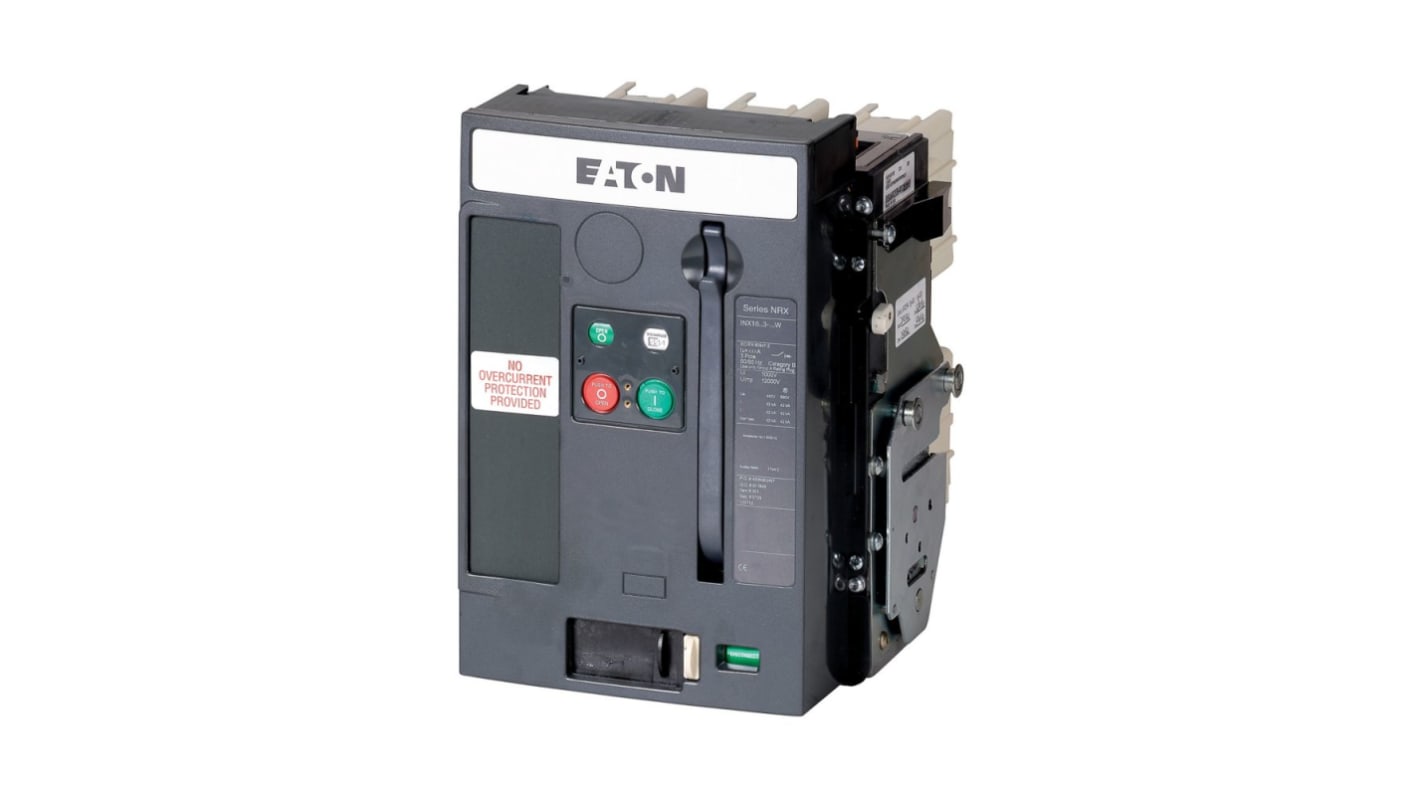 Eaton Fuse Switch Disconnector, 3 Pole, 630A Max Current, 630A Fuse Current