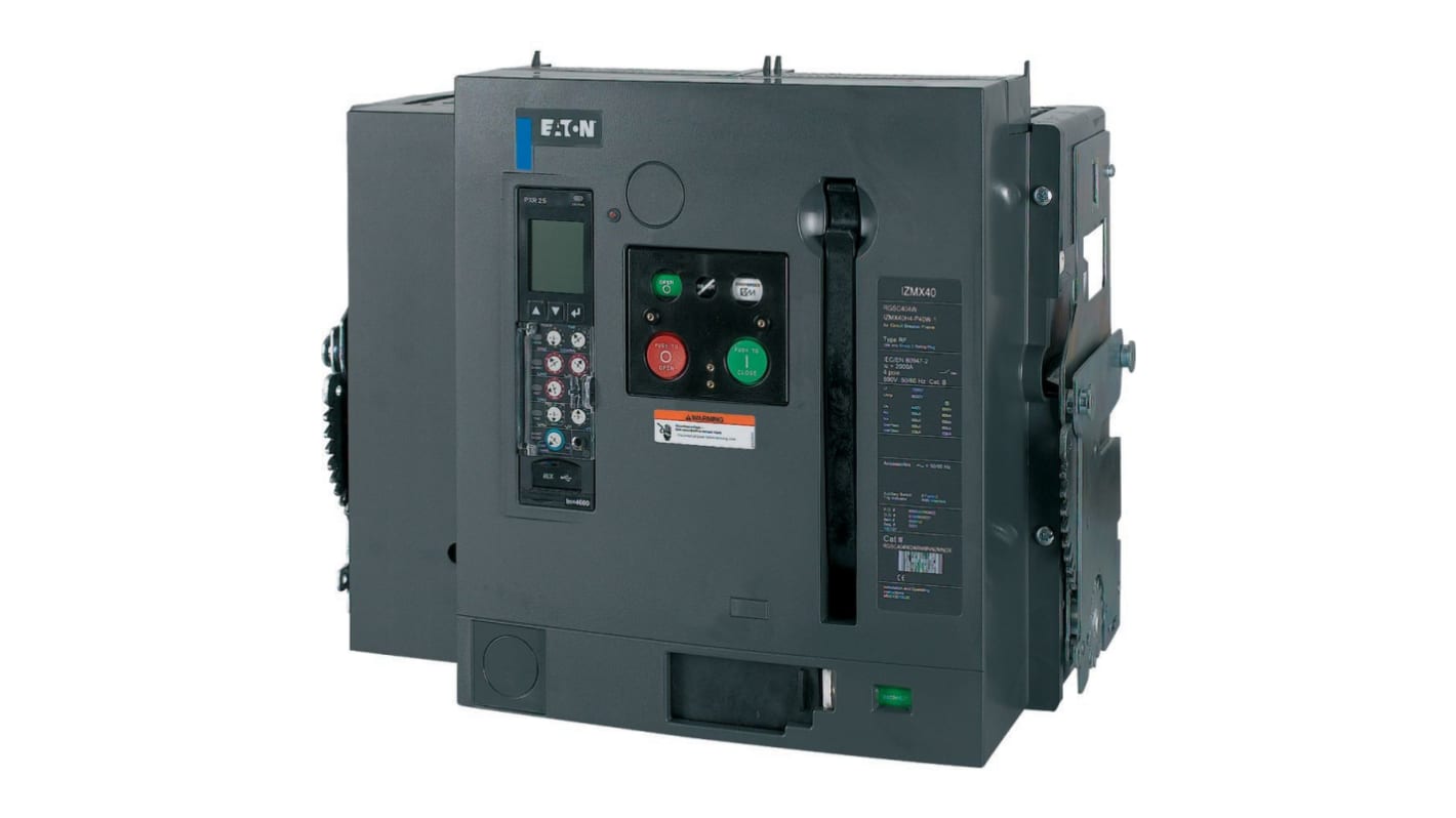Eaton IZMX Electronic Circuit Breaker 2.5kA IZMX/INX, 4 channels , Withdrawable