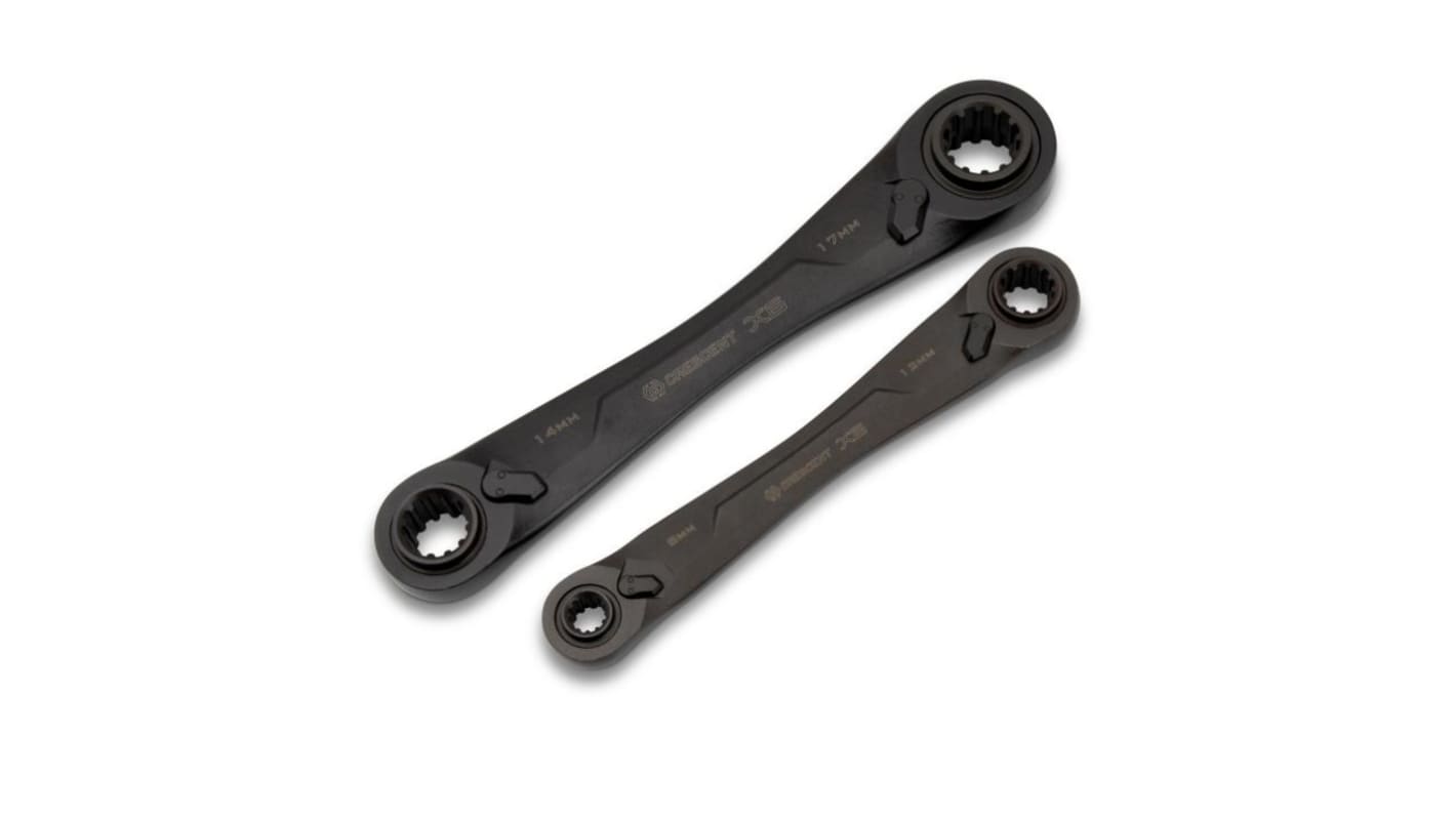 Crescent Ratchet Wrench, 12 Overall, Ratchet Handle