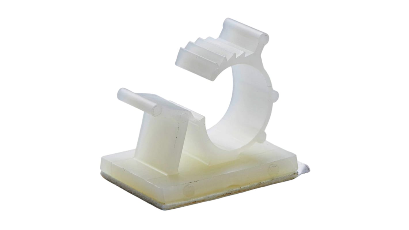 Essentra Cable Clamp, Adjustable Qucik Clamp, 31.8mm x 19.1 mm, Natural Nylon