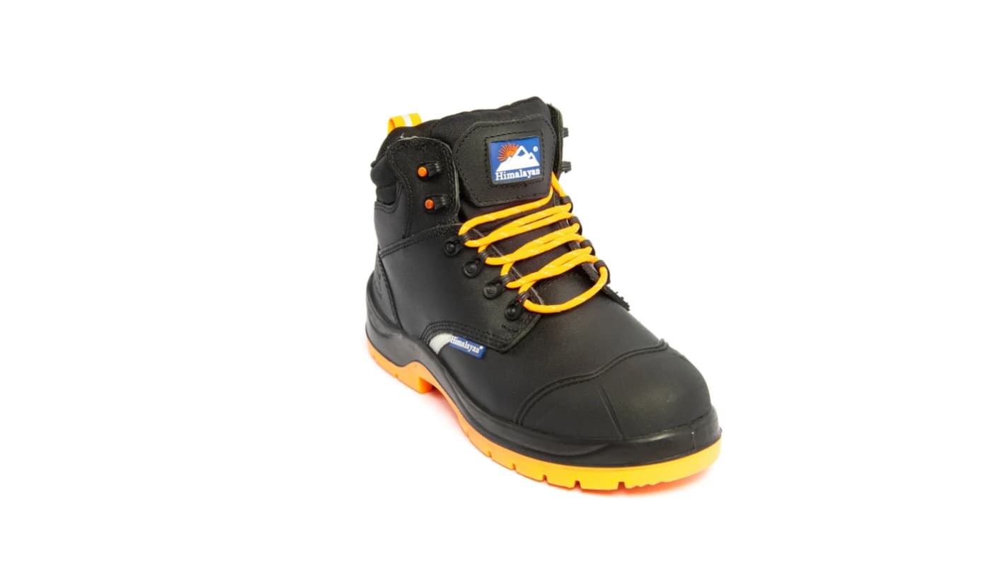 Himalayan 5400 Black Steel Toe Capped Unisex Safety Boots, UK 13, EU 47