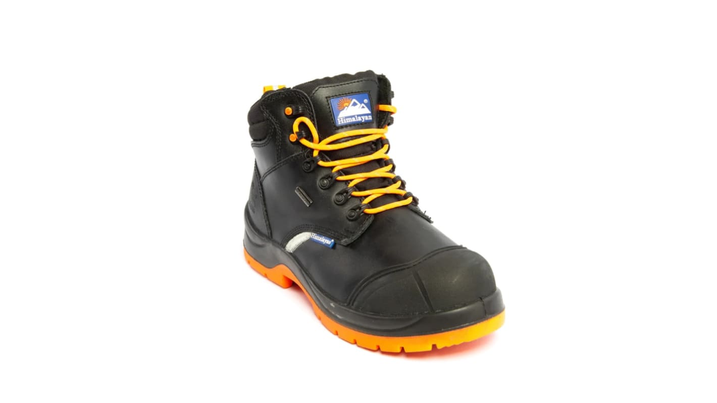Scarponcini antinfortunistici Himalayan da  Unisex tg. 47, col. Nero/arancione