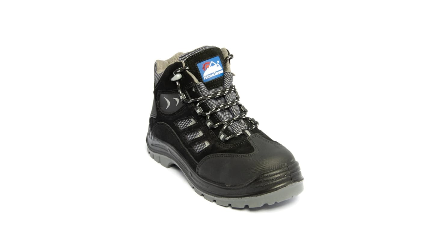 Himalayan 4114 Black Composite Toe Capped Unisex Safety Boots, UK 10, EU 44