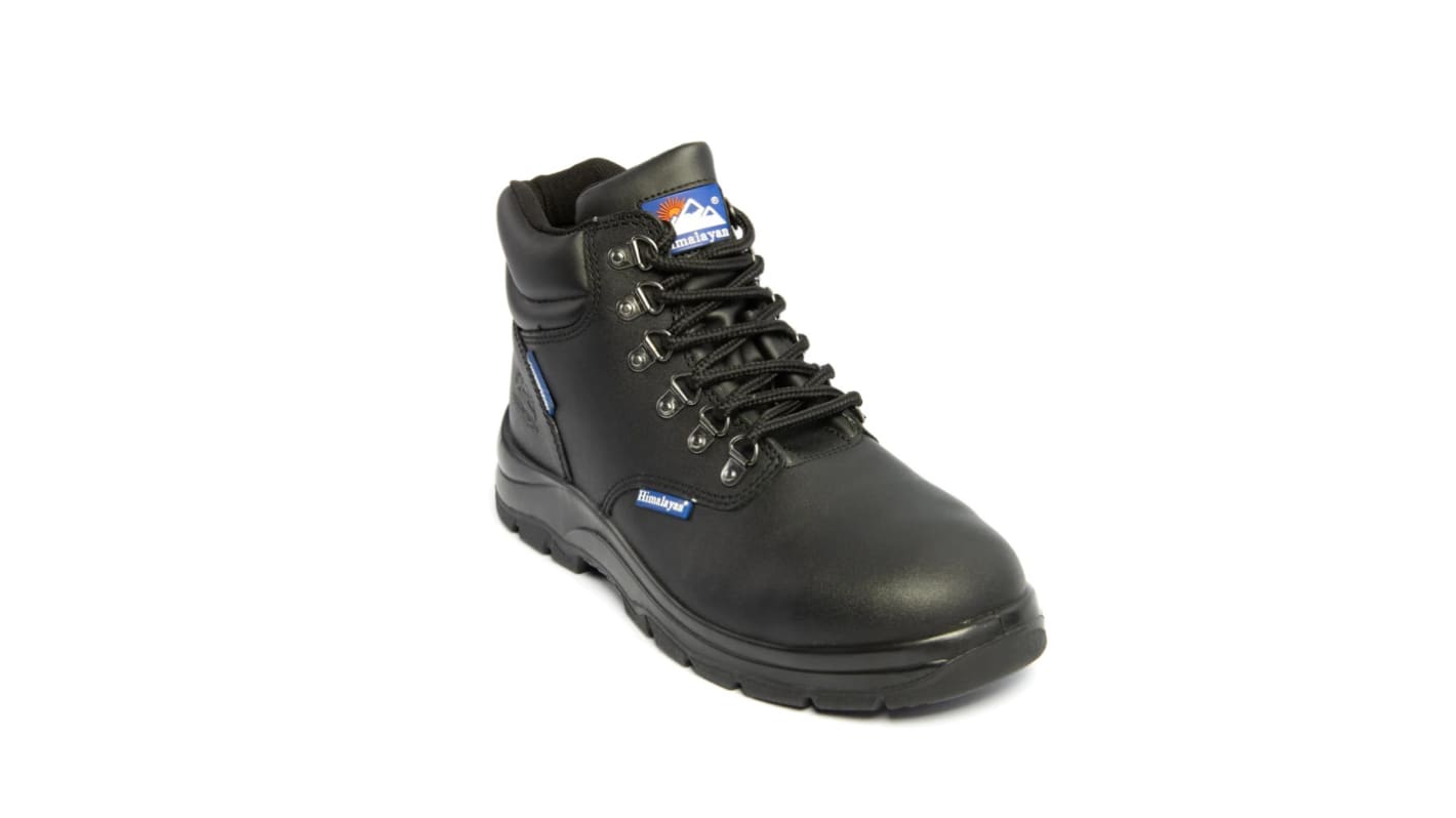Himalayan 5220 Black Steel Toe Capped Unisex Safety Boots, UK 10, EU 44