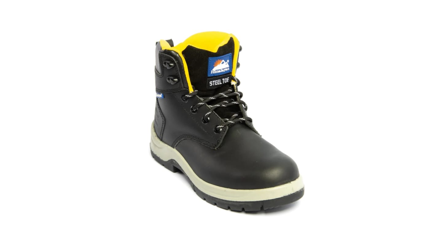 Himalayan 5240 Black Steel Toe Capped Unisex Safety Boots, UK 6, EU 40