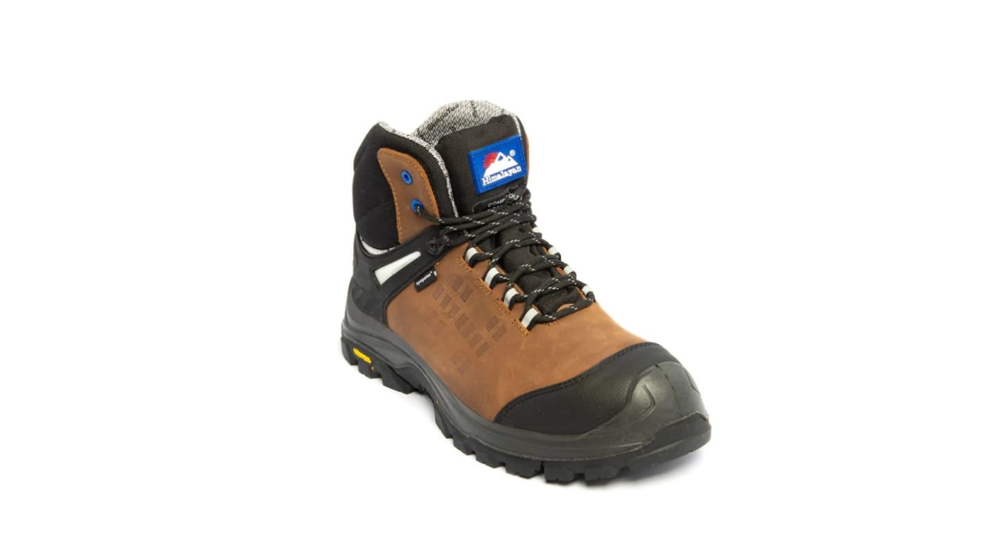 Himalayan 5704 Brown Composite Toe Capped Unisex Safety Boots, UK 10, EU 44
