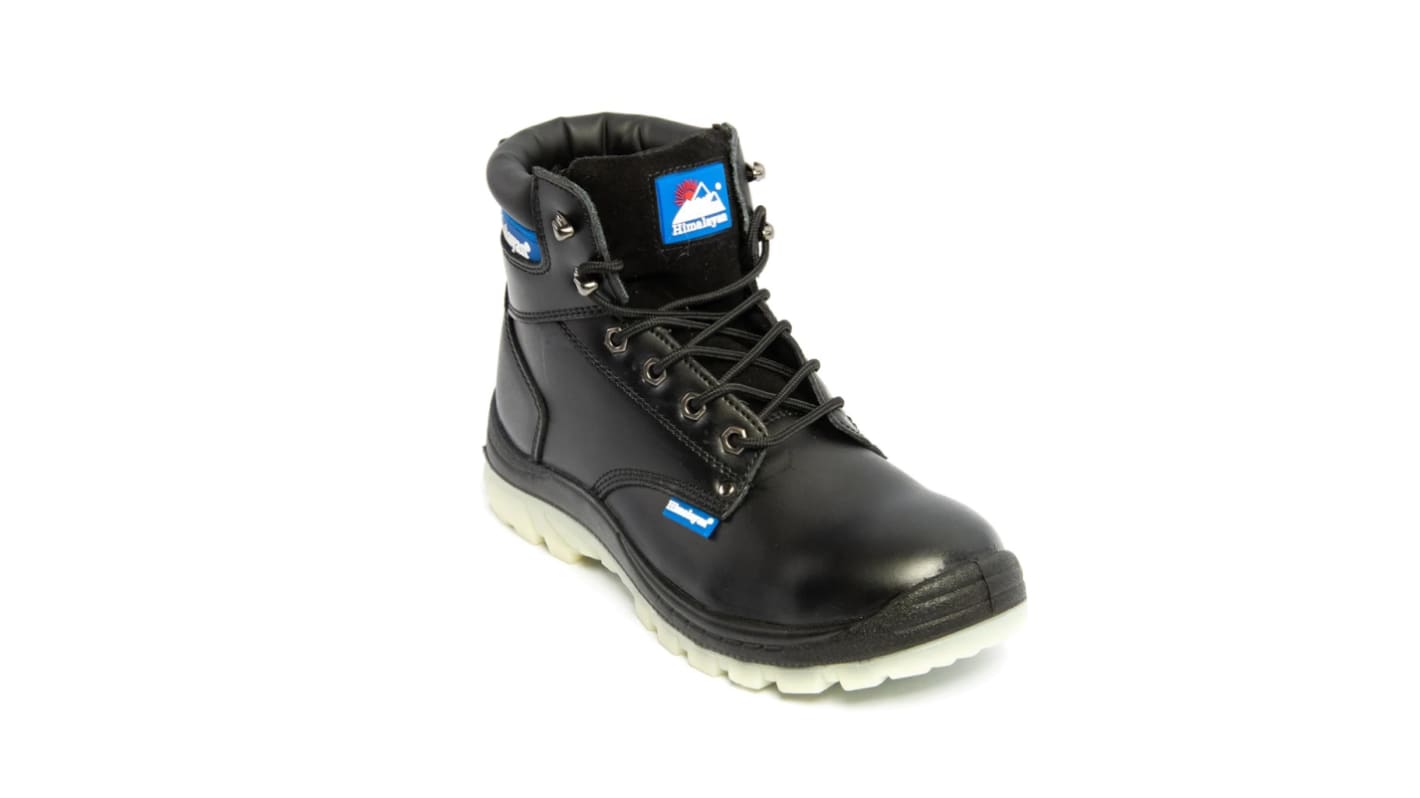 Himalayan 2600 Black Steel Toe Capped Unisex Safety Boots, UK 6, EU 40