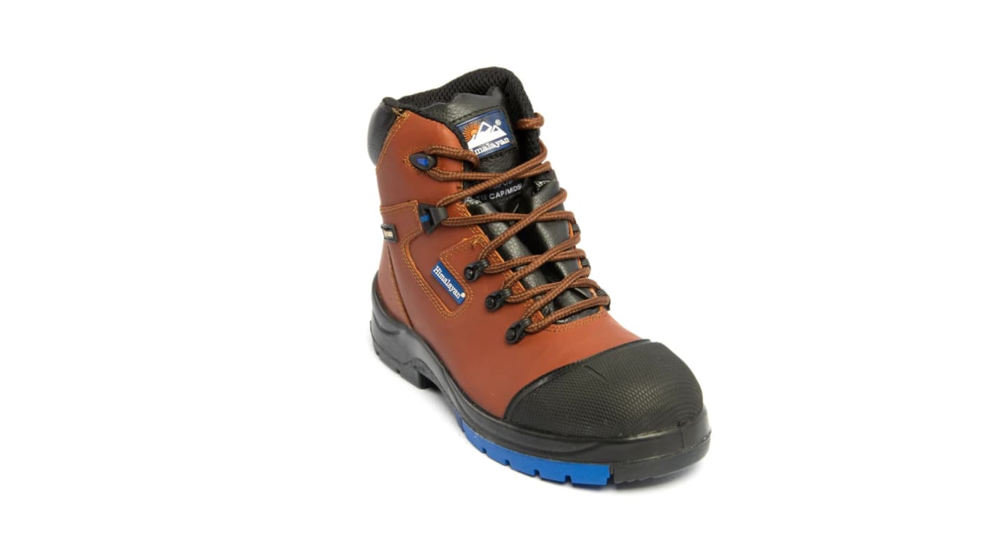 Himalayan 5161 Brown Composite Toe Capped Unisex Safety Boots, UK 4, EU 38