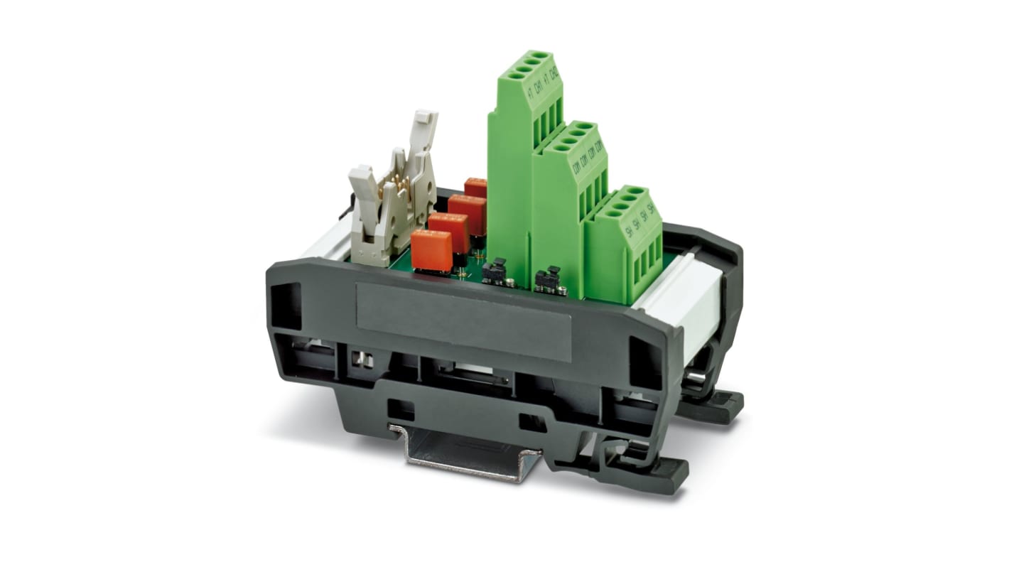 Phoenix Contact VARIOFACE Series 4-Contact Female Interface Module, D-sub Connector, DIN Rail Mount, 200mA