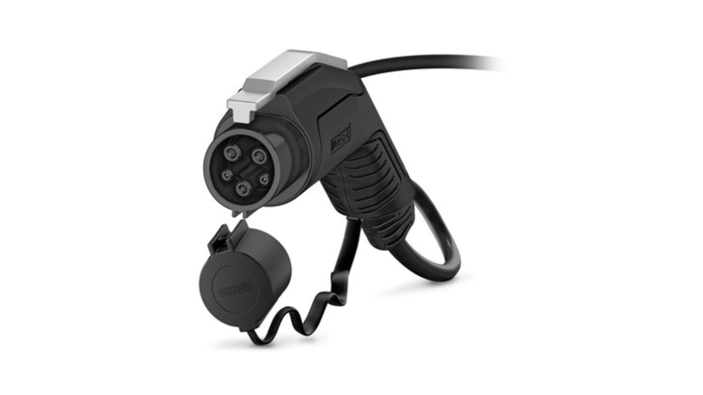 Phoenix Contact 32 A Mode 3, Type 1, EV Charging Cable 5m