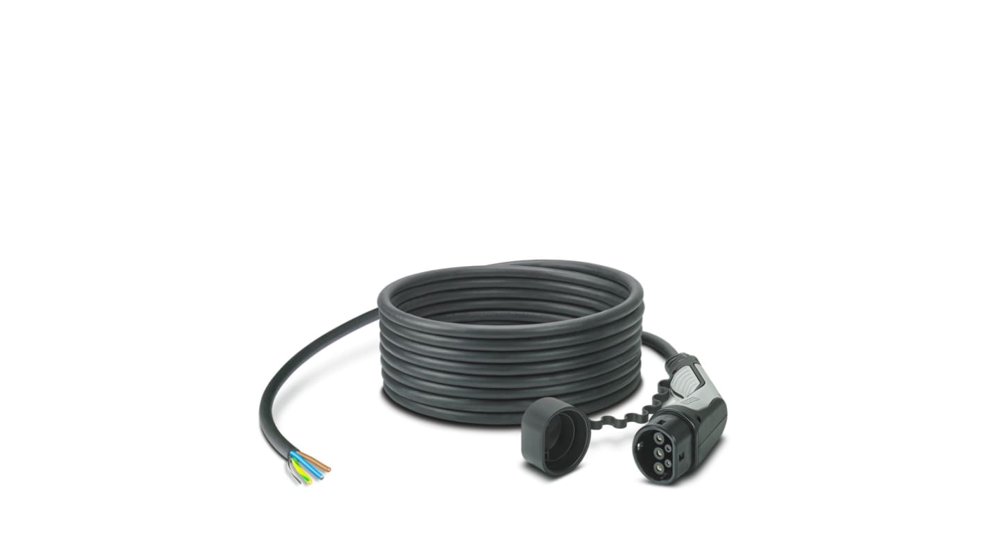 Phoenix Contact 32 A Mode 3, Type 2, EV Charging Cable 8m