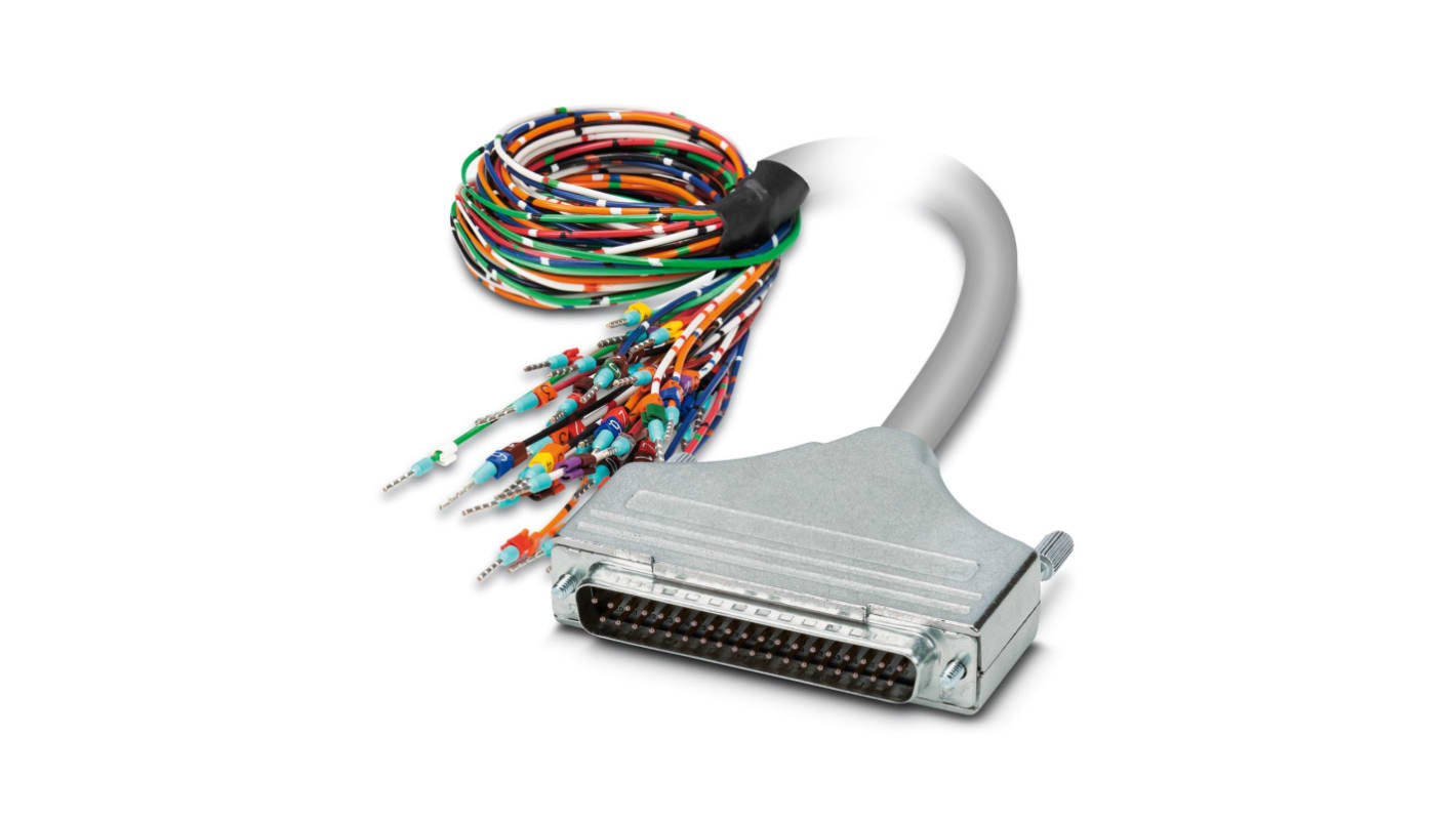 Phoenix Contact D-Sub Cable, 3m