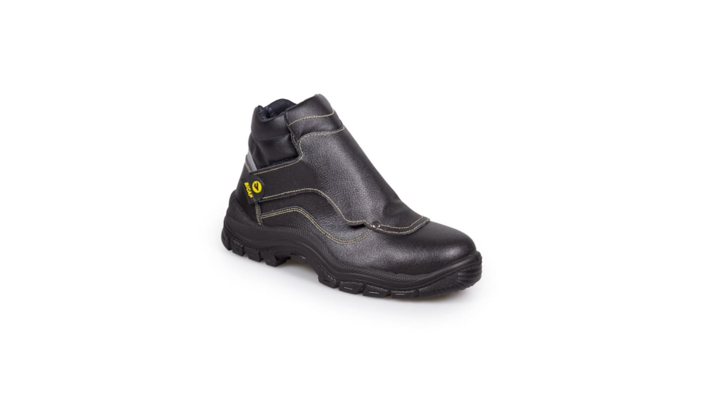 Bicap A4570/2I K 4 Unisex Black Composite Toe Capped Safety Shoes, UK 11, EU 46
