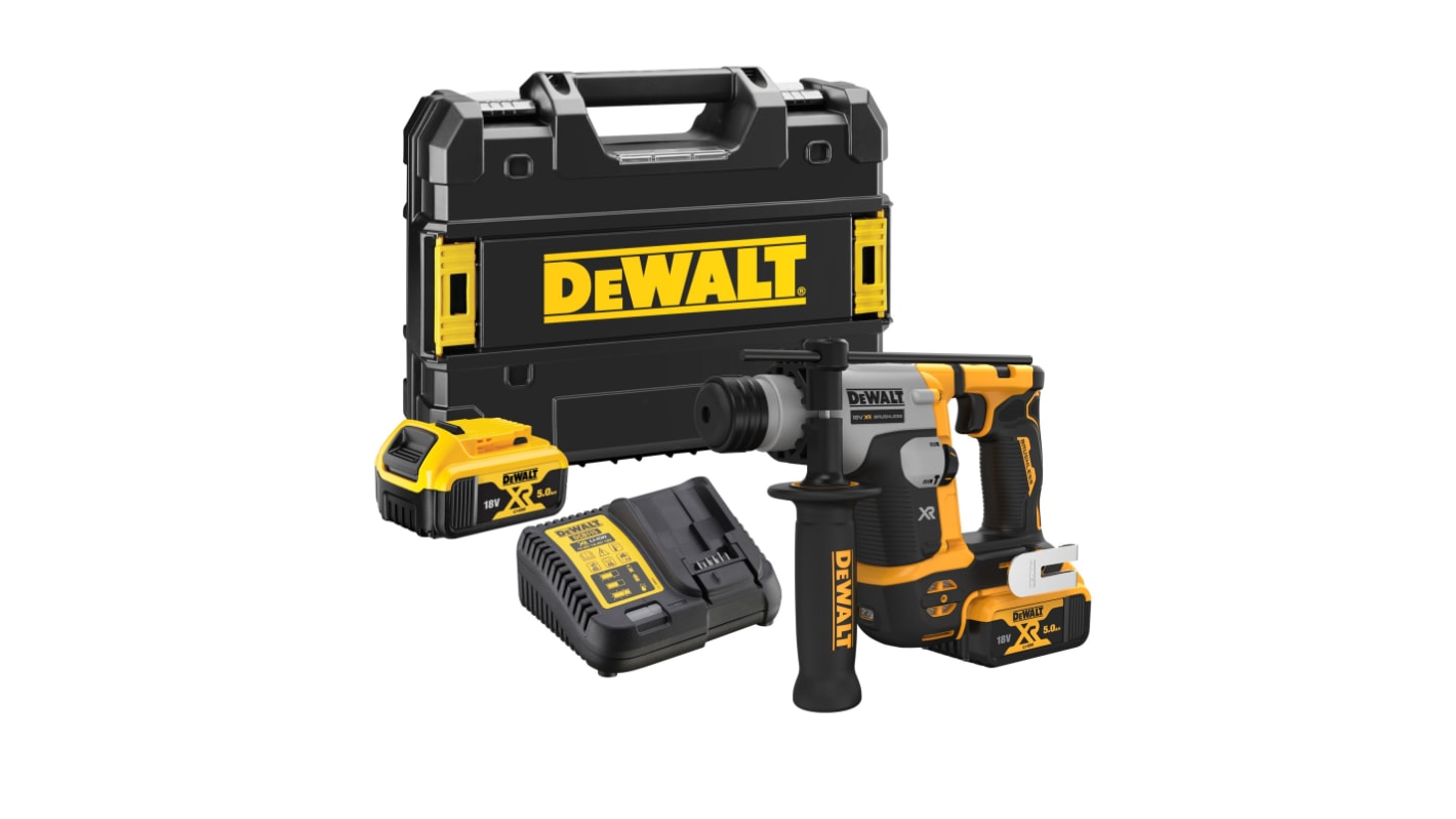 DeWALT DCH172P 18V Cordless Hammer Drill Li-Ion, Euro Plug