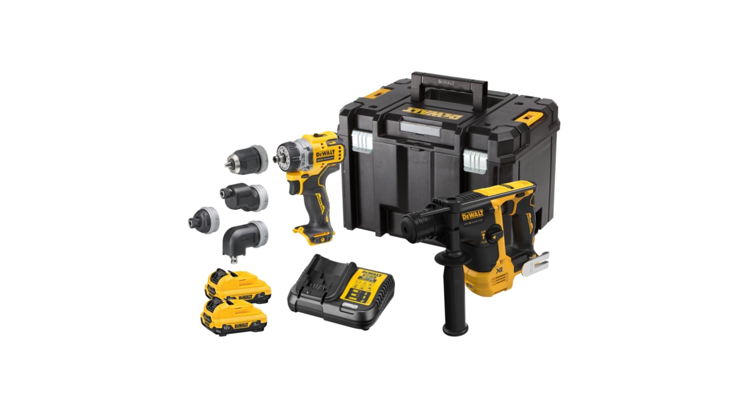 Kit de herramientas eléctricas DeWALT a batería, DCK2101L2T-QW