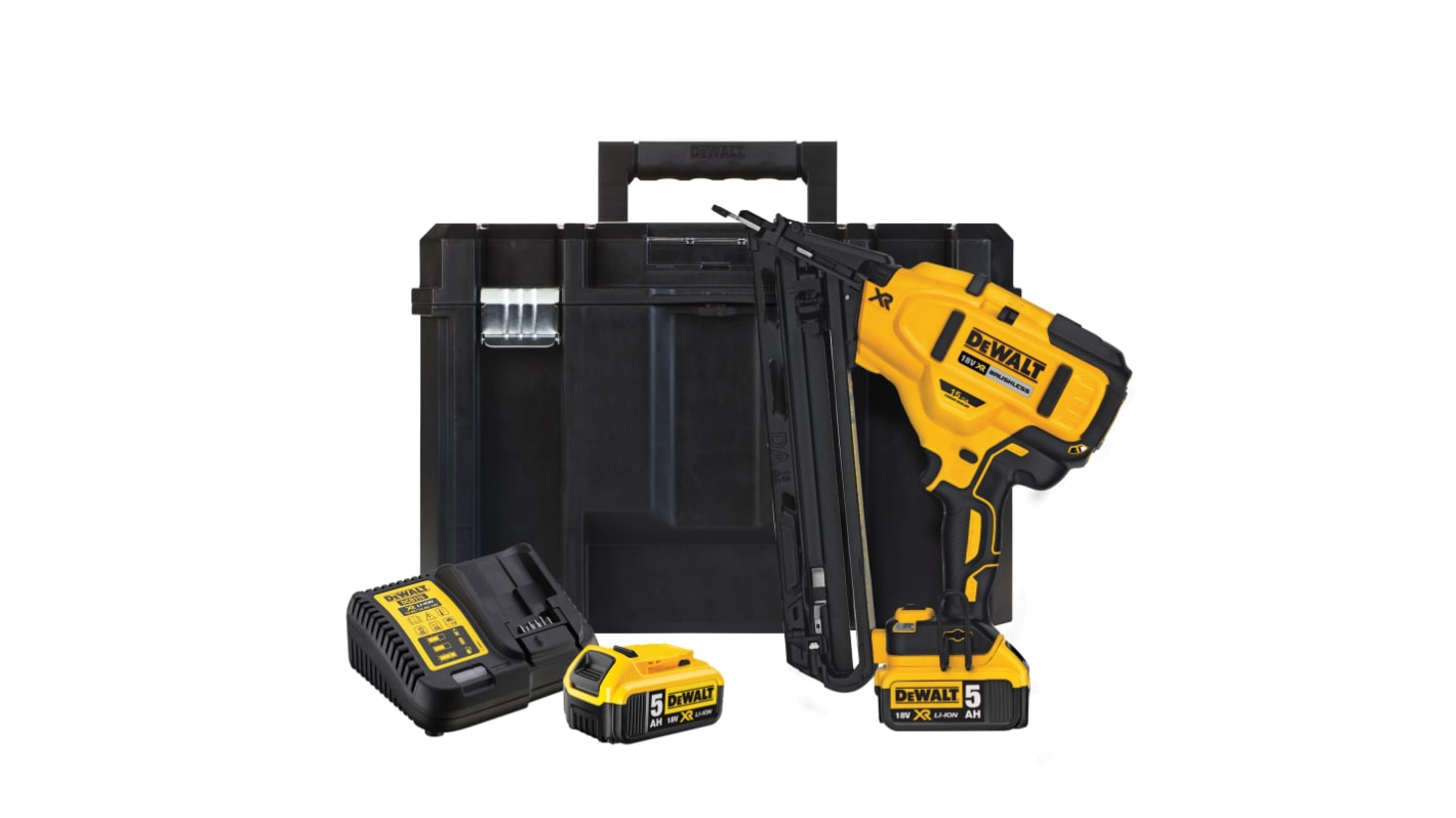 Clavadora DeWALT DCN650P2-QW, Tipo C - Euroconector