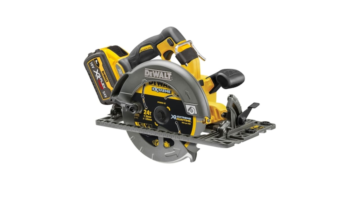 DeWALT DCS579X DCS579X2-QW 190mm Cordless Circular Saw, 54V, Type C - Euro Plug