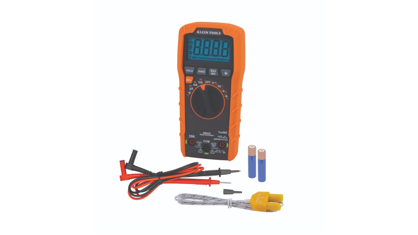Multimetro Portatile Klein Tools MM420, 600V ca