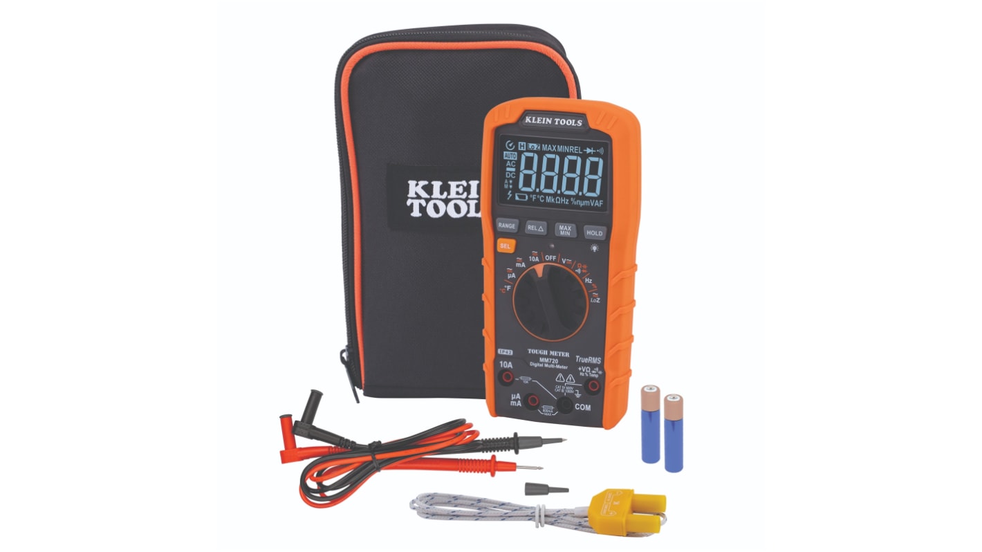 Multimetro Portatile Klein Tools MM720, 600V ca