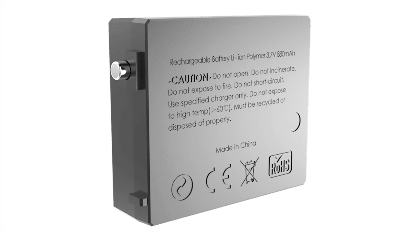LEDLENSER 3.7V Lithium-Ion Rechargeable Battery Pack, 880mAh - Pack of 1