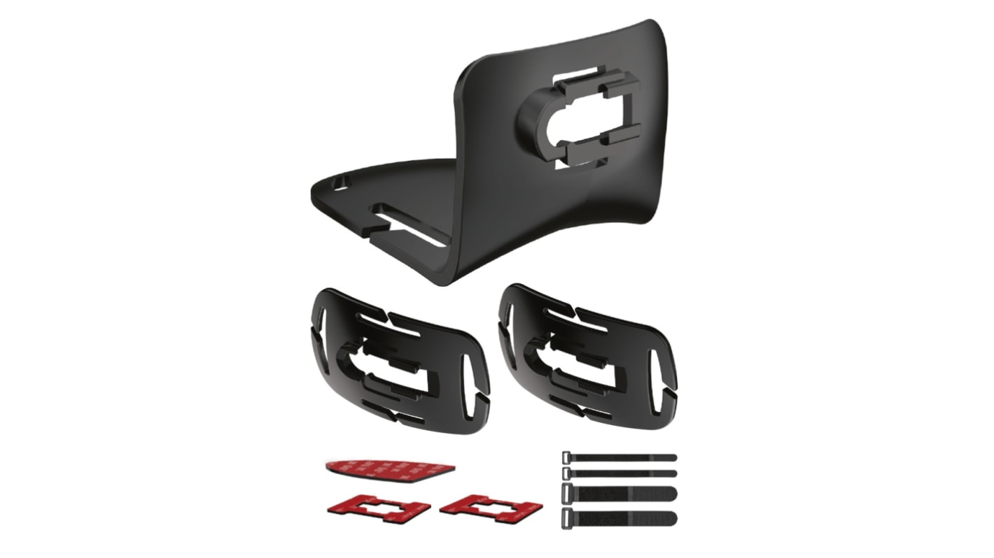 LEDLENSER Black Hard Hat Clip