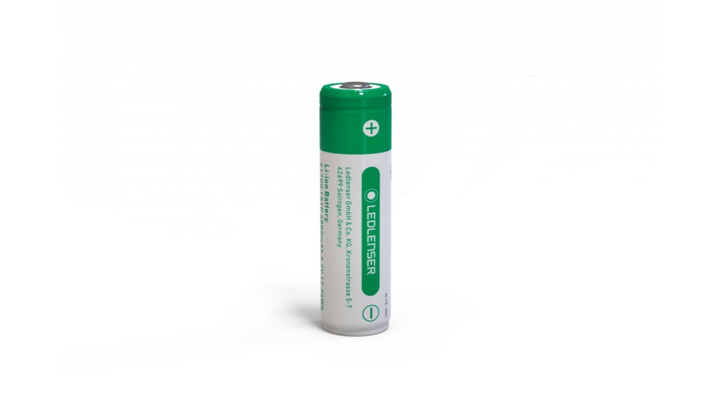 Pacco batterie ricaricabile LEDLENSER, 3.7V, 4.8Ah, Ioni di litio