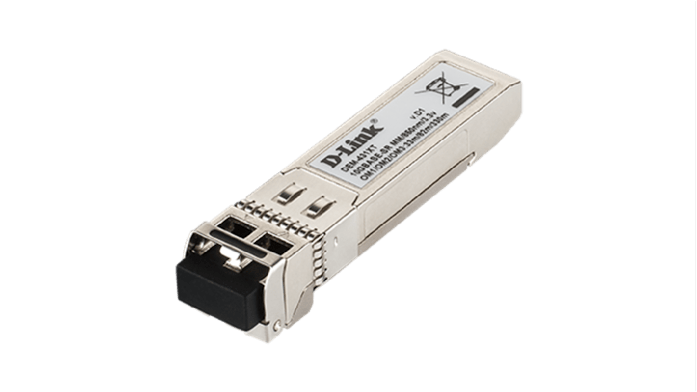 Nadajnik-odbiornik SFP LC, RJ45 Pełny dupleks Wielomodowy 1250Mbit/s