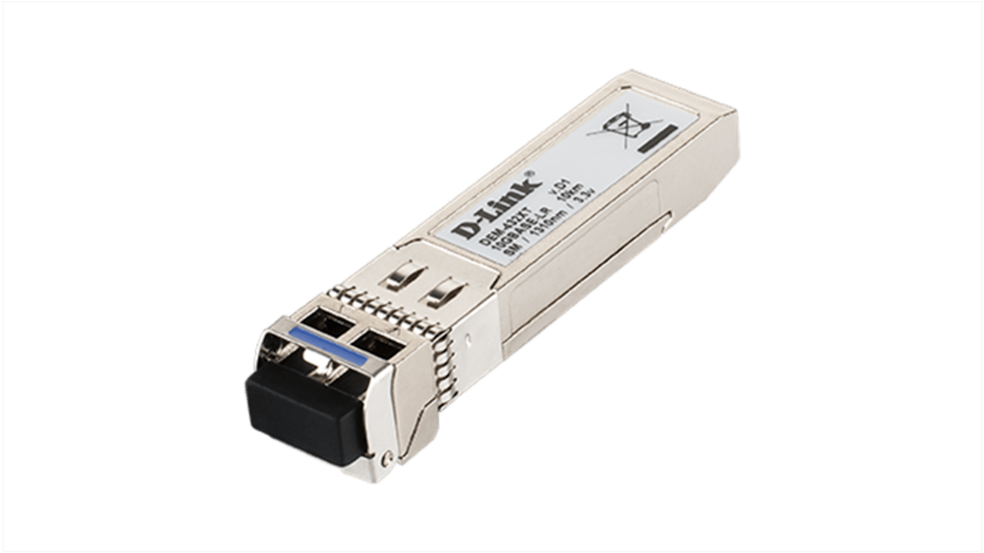 D-Link LC, RJ45 Multi Mode SFP Transceiver Module, Full Duplex, 1250Mbit/s